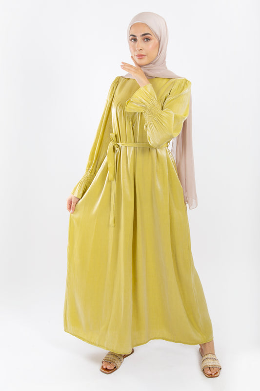 Pistachio Glowy Dress